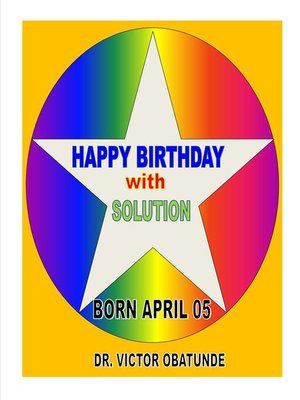 cover image of BORN APRIL 05